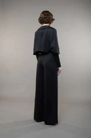 Cropped jacket, back