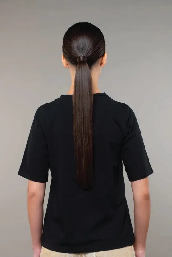 Choker tee, back
