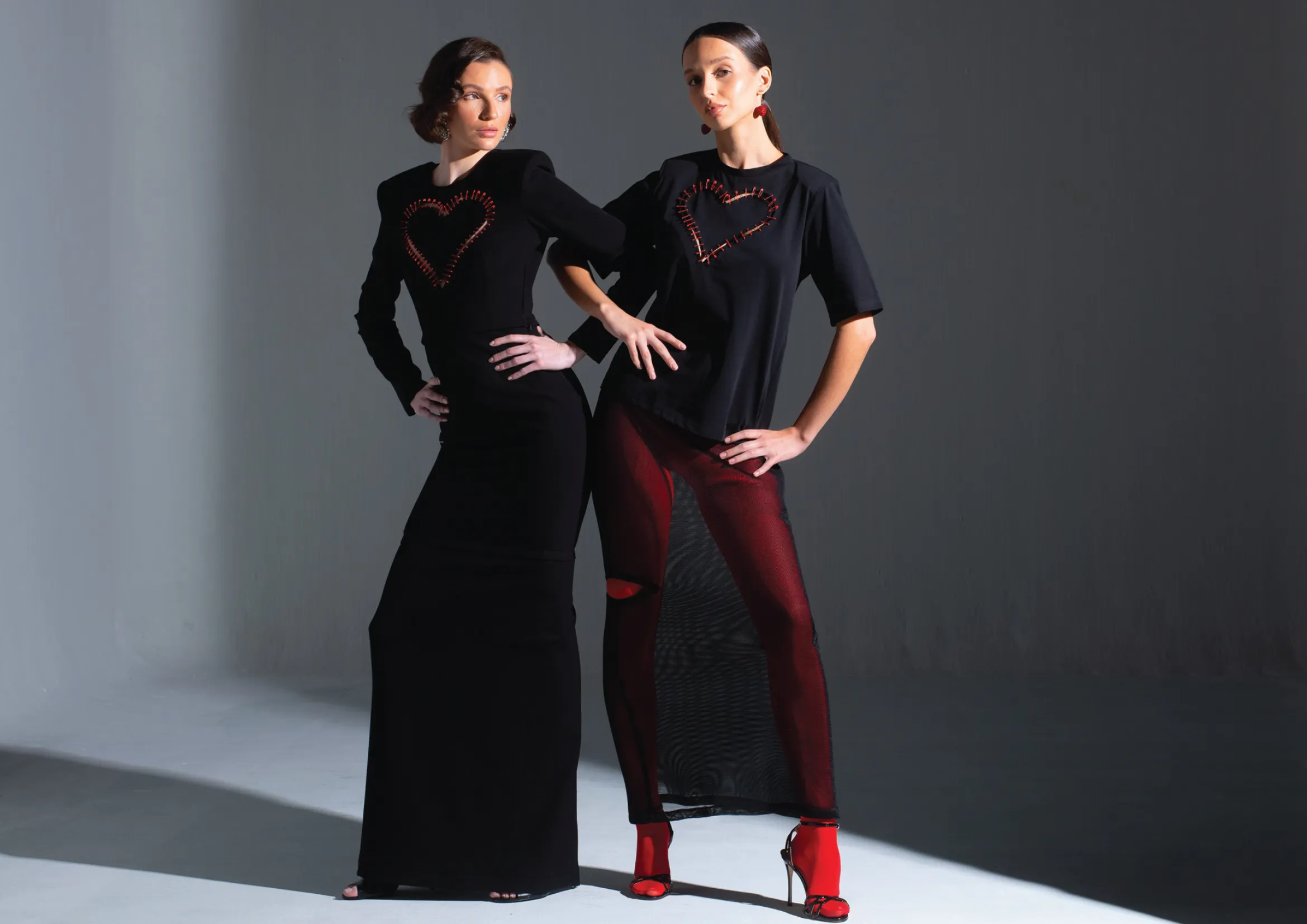 Valentines 2026 — heart dress and tee